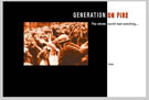 Generation on Fire home page